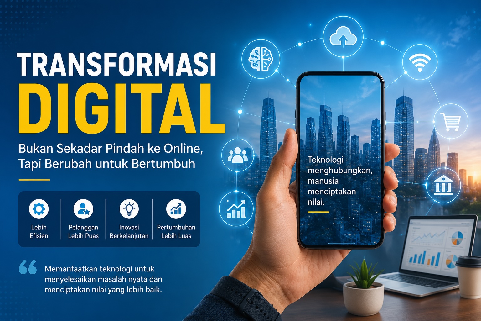 Transformasi Digital Bukan Sekadar Pindah ke Online