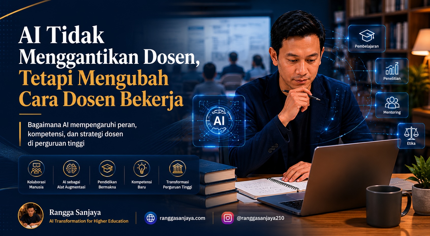 AI Tidak Menggantikan Dosen, tetapi Mengubah Cara Dosen Bekerja